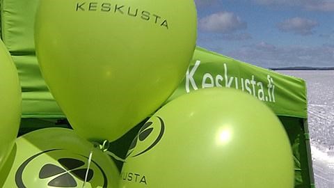 Puhe Keskustan vihreässä vapussa Seinäjoella